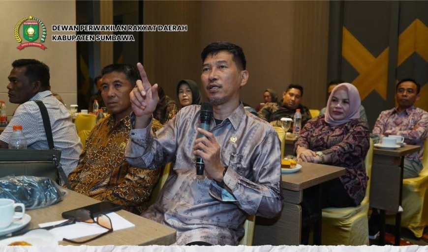Siasati Penurunan Dana Transfer Pusat, DPRD Sumbawa Godok Strategi Opsen Pajak di Bimtek