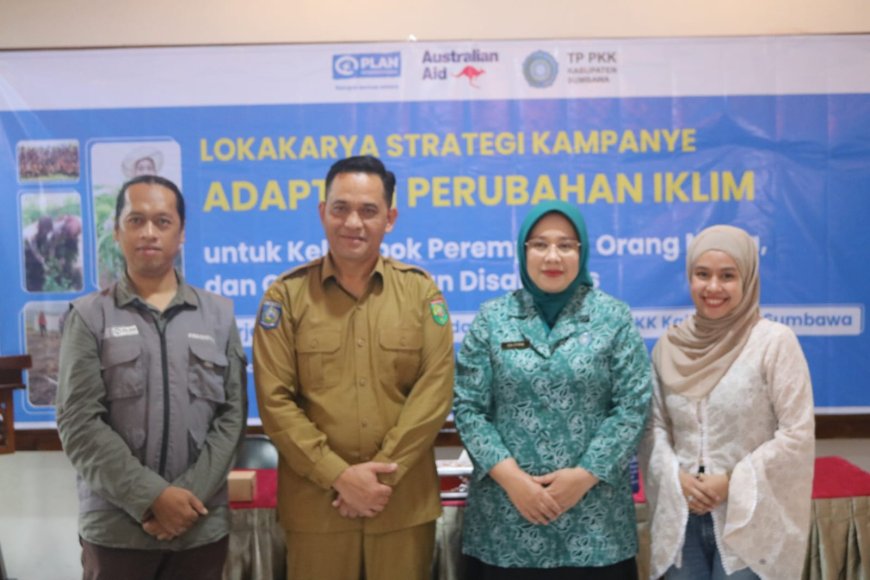 Gandeng Plan International, TP PKK Sumbawa Ajak Anak Muda dan Disabilitas Rancang Strategi Adaptasi Iklim