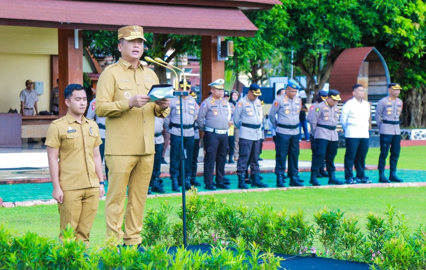 Apel Siaga Kamtibmas, Gubernur Iqbal Tekankan Pentingnya Keamanan bagi Masyarakat
