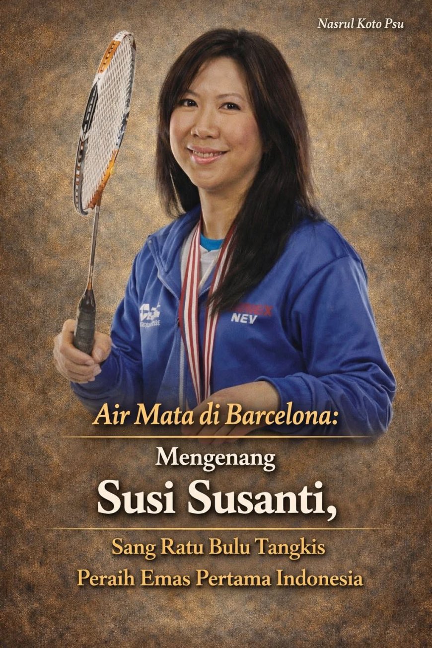 Air Mata di Barcelona: Mengenang Susi Susanti, Sang Ratu Bulu Tangkis Peraih Emas Pertama Indonesia