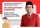 Antisipasi Benturan UU HKPD dan UU ASN, PDI Perjuangan Sumbawa Desak Pemda Siapkan Roadmap Penyelamatan PPPK