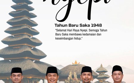 DPRD Kabupaten Sumbawa mengucapkan Selamat Hari Raya Nyepi 1948 Saka
