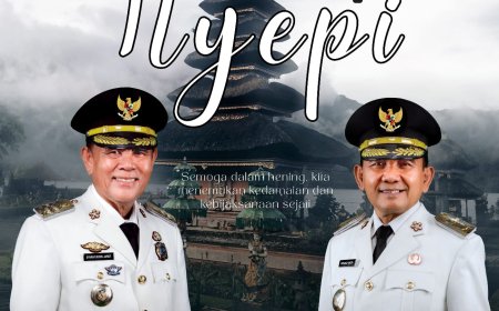 Bupati dan Wakil Bupati Sumbawa mengucapkan Selamat Hari Raya Nyepi tahun 1948 Saka