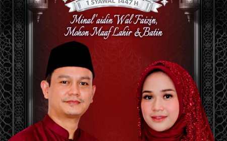 Wakil Ketua II DPRD Kabupaten Sumbawa Gitta Liesbano SH MKn mengucapkan Selamat Hari Raya Idul Fitri 1 Syawal 1447 H