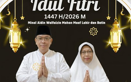 Sekretaris Daerah Kabupaten Sumbawa Dr.H.Budi Prasetyo S.Sos MAP : Selamat Hari Raya Idul Fitri 1 Syawal 1447 H