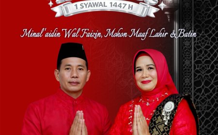 Wakil Ketua Komisi IV DPRD Kabupaten Sumbawa H Jabir SPd : Selamat Hari Raya Iedul Fitri 1 Syawal 1447 H