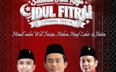 Pengurus DPC PDI Perjuangan Kabupaten Sumbawa: Selamat Hari Raya Idul Fitri 1 Syawal 1447 H