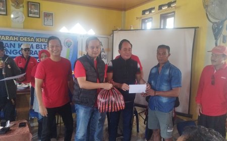 PDI Perjuangan Salurkan Bantuan untuk Korban Kebakaran di Desa Kalimango, Kecamatan Alas