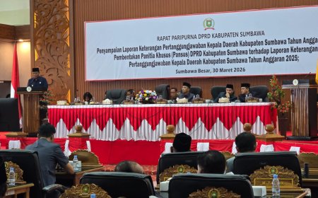 Sampaikan LKPJ 2025, Bupati Jarot Letakkan Fondasi Kuat Menuju Sumbawa Unggul Maju dan Sejahtera