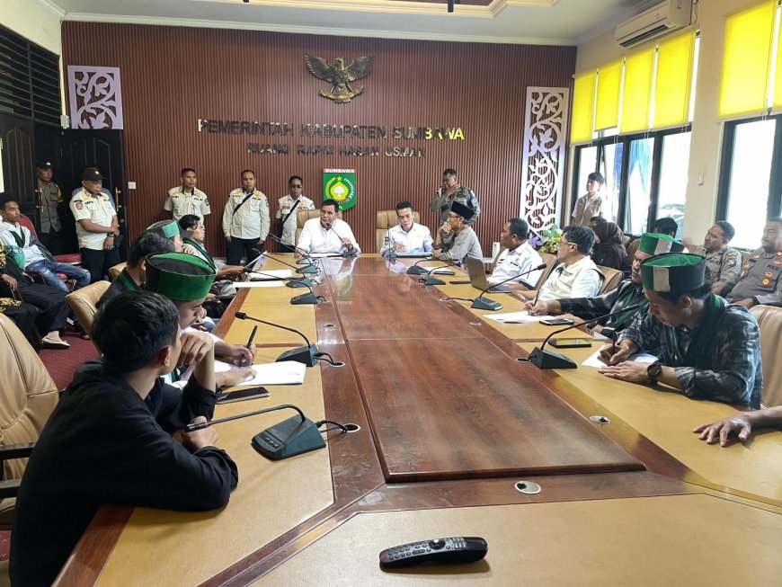 LPG 3 Kg Langka, Bupati Sumbawa dan HMI Duduk Bersama Cari Solusi Konkret
