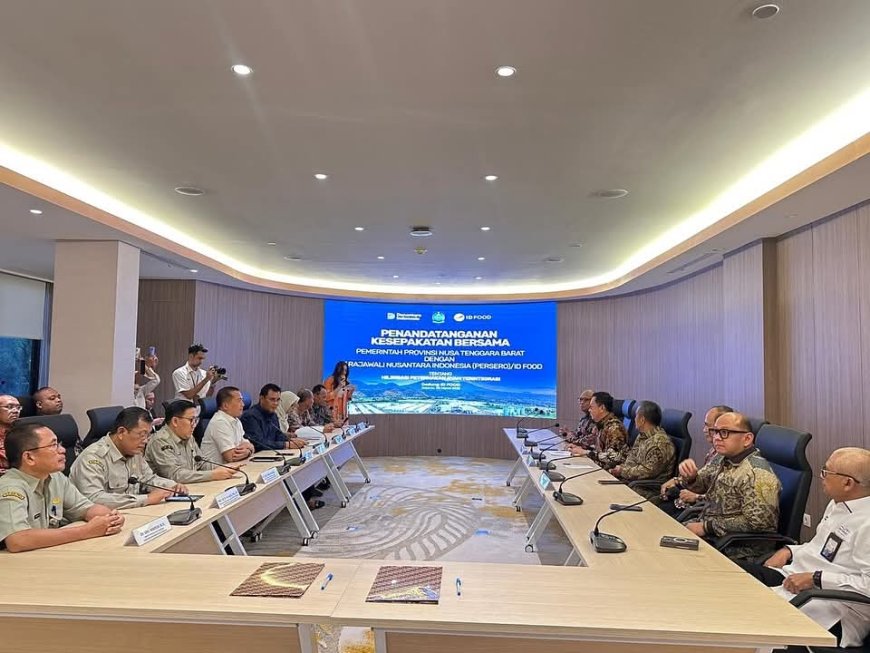 Ekonomi NTB Mandiri: Grup Bruga Nijang Sumbawa di Jakarta Kawal MoU Pemprov NTB – ID FOOD untuk Ekosistem Unggas Modern