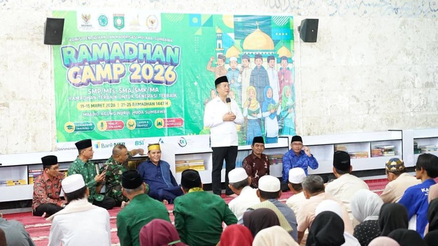 Gubernur NTB Buka Ramadhan Camp 2026,Ajak Generasi Muda Siapkan Masa Depan