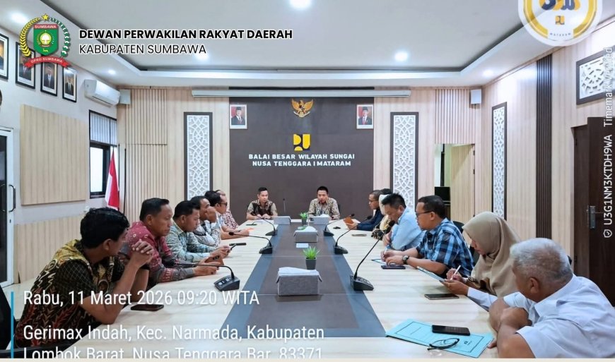 Pimpin Kunker Komisi III ke BBWS, Gitta Liesbano Desak BBWS Transparan Soal Lokasi P3-TGAI di Sumbawa