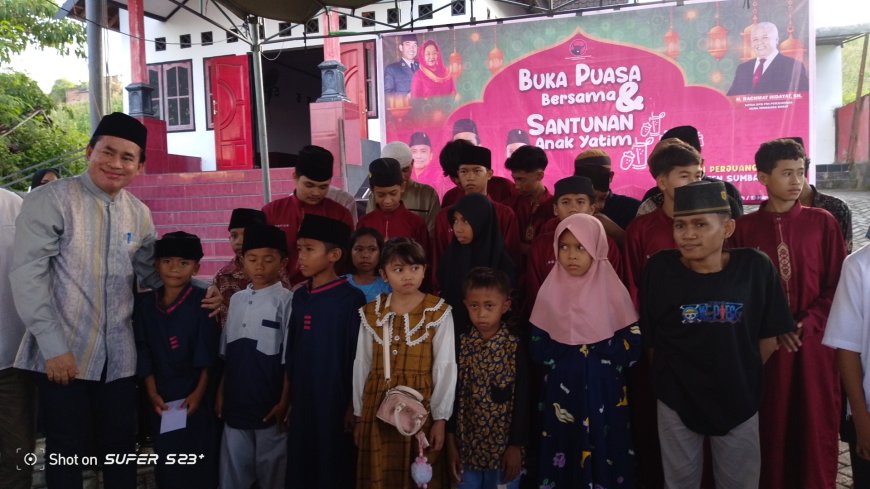 Rekatkan Sinergi di Bulan Suci, DPC PDI Perjuangan Sumbawa  Santuni Anak Yatim dan Buka Puasa Bersama Pengurus