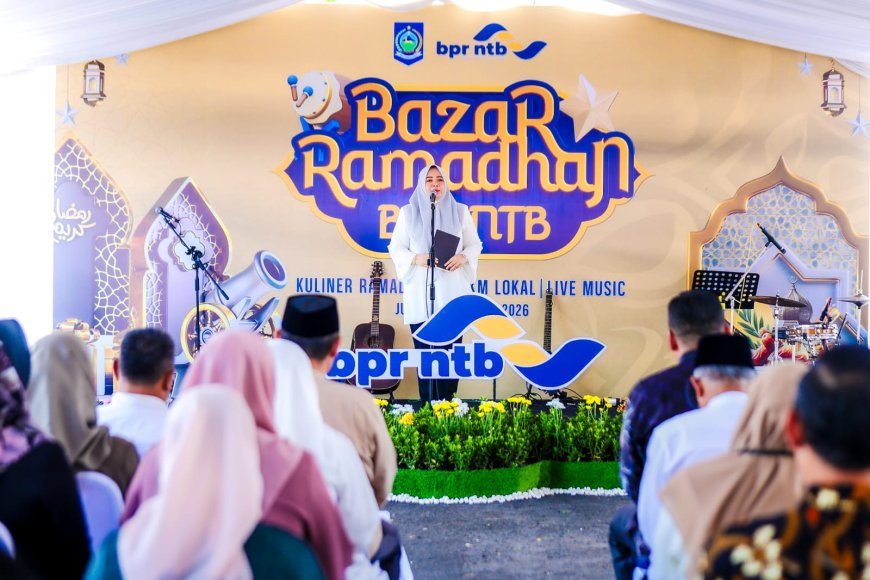 Wagub NTB Resmi Buka Bazar Ramadan BPR NTB, Dorong Perbankan Perkuat Kepercayaan Publik