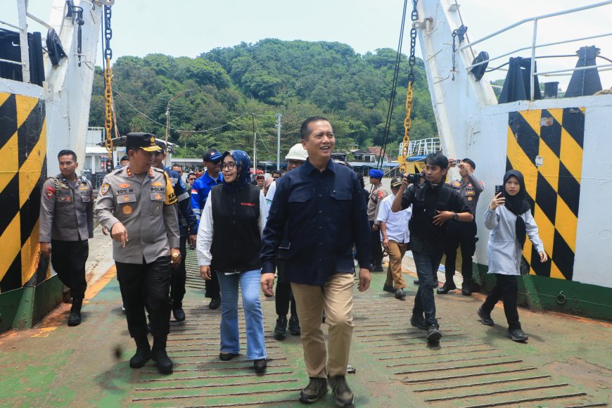 Gubernur Iqbal Pimpin Peninjauan Arus Mudik di Terminal, Bandara hingga Pelabuhan