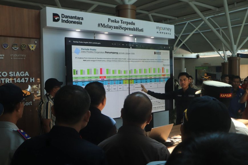 Gubernur NTB Tinjau Pergerakan Penumpang di BIZAM, Jumlah Penumpang Melampaui Prediksi