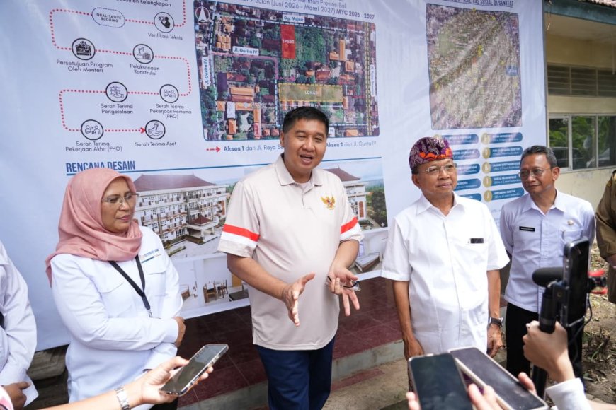 Kementerian PKP Siapkan Rusun MBR di Lahan Pemprov Denpasar, Prioritaskan untuk Hunian Seniman Bali