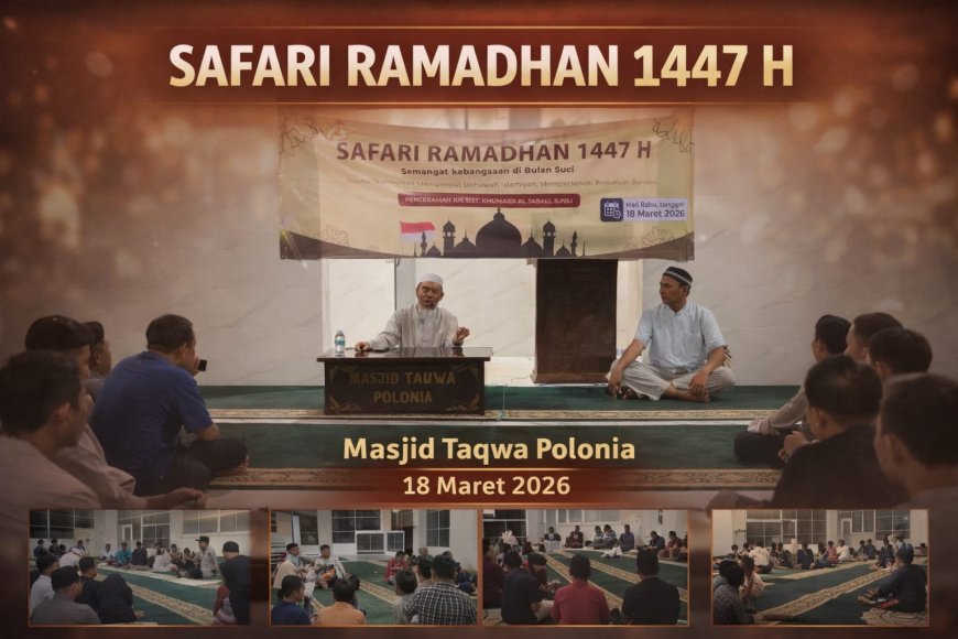 Dari Masjid Taqwa Polonia, Pesan Persaudaraan untuk Indonesia yang Multikultural