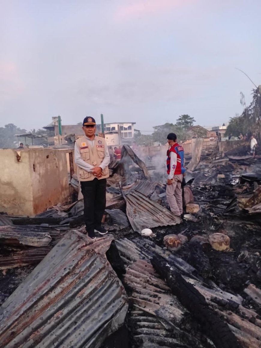 Kalimango Berduka: Puluhan Rumah Hangus Dilalap Api, Seorang Petugas Damkar Gugur sebagai Pahlawan Kemanusiaan