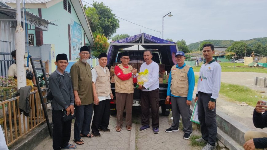 BAZNAS Sumbawa Salurkan Bantuan Untuk Korban Kebakaran di Dusun Po’, Desa Kalimango