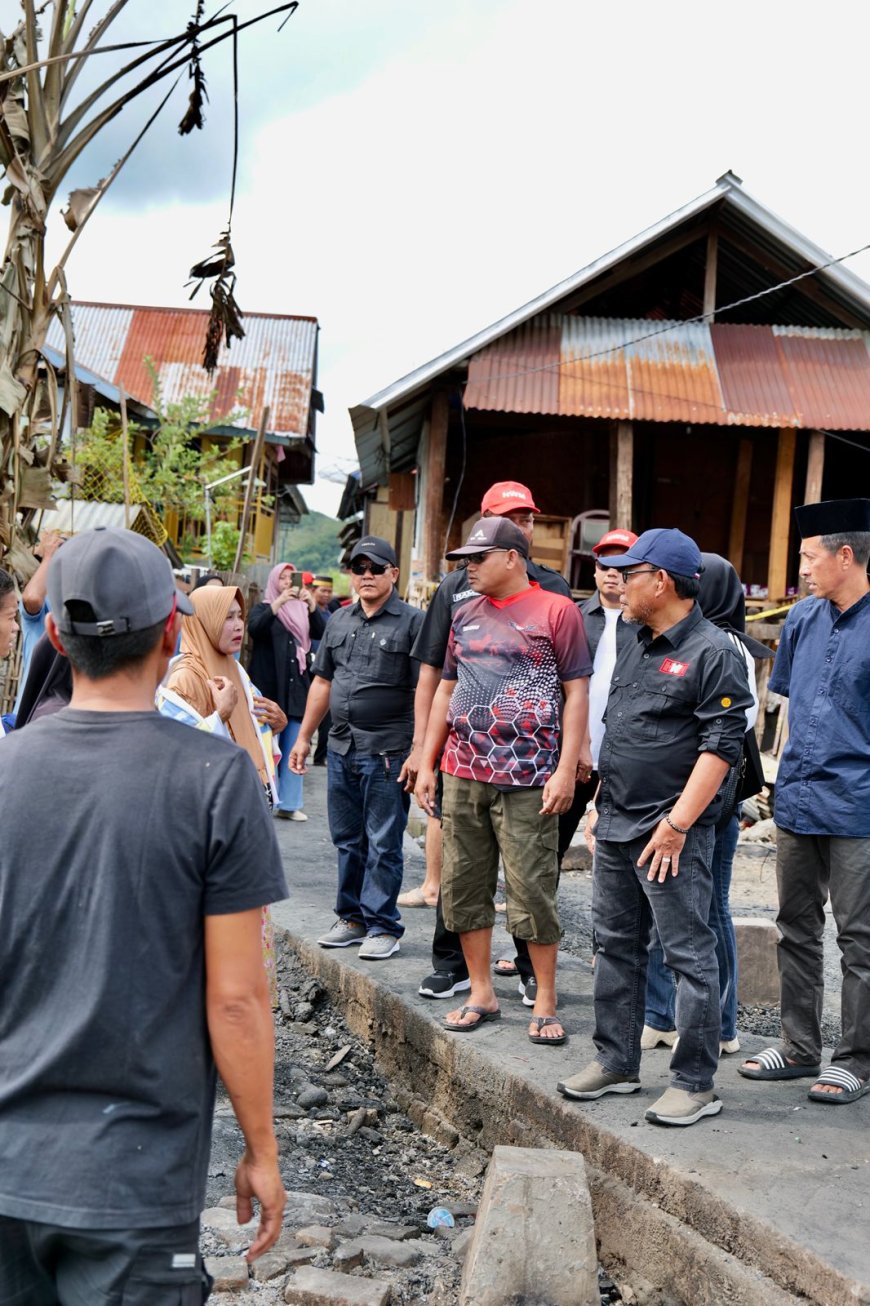 HWM Center Salurkan Bantuan Dana Kerahiman dan Logistik bagi Korban Kebakaran di Desa Kalimango