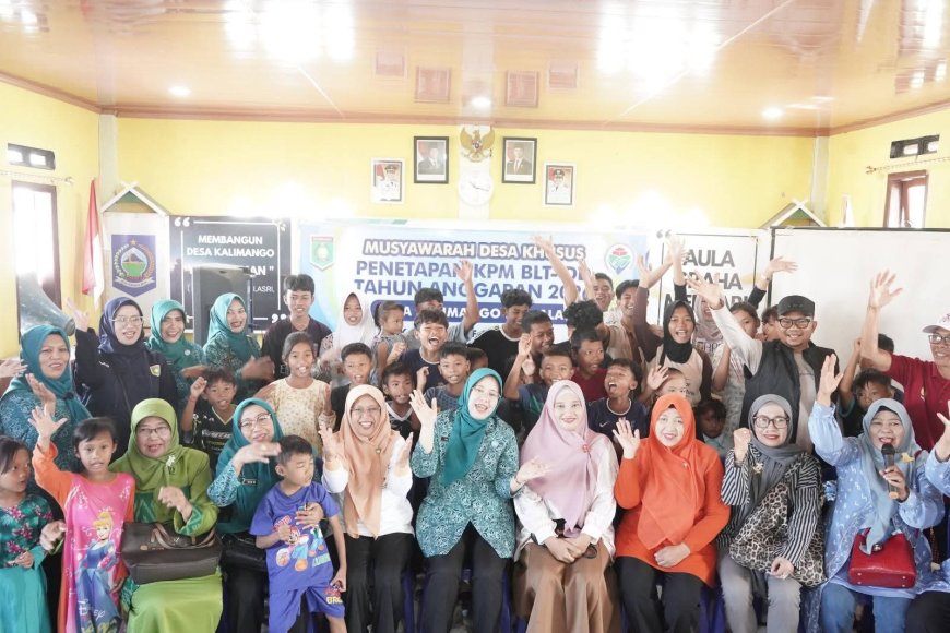 Senyum yang Kembali Mekar: TP PKK dan DWP Sumbawa Balut Luka Anak-Anak Korban Kebakaran Kalimango