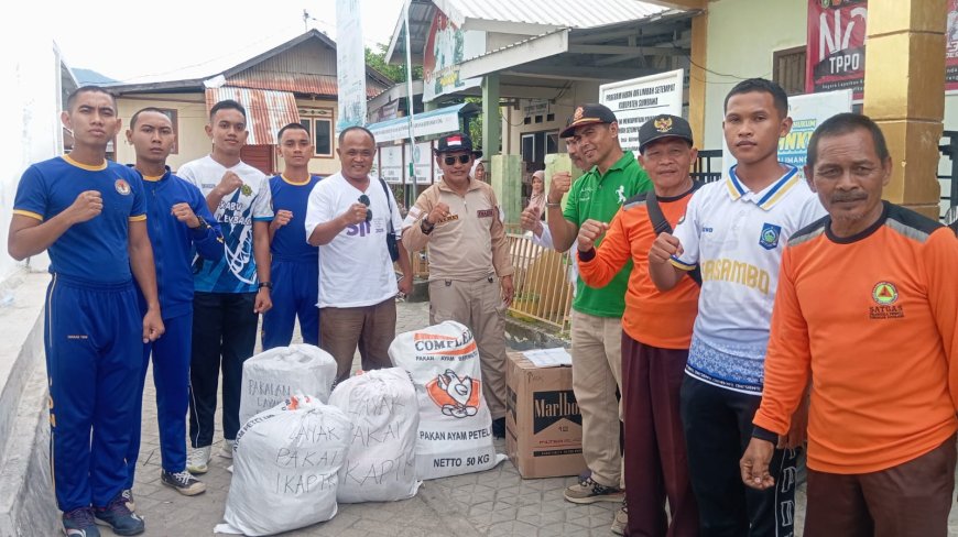 Wujud Solidaritas Alumni Pamong Praja, IKAPTK Sumbawa Salurkan Bantuan Berkelanjutan untuk Korban Kebakaran Kalimango