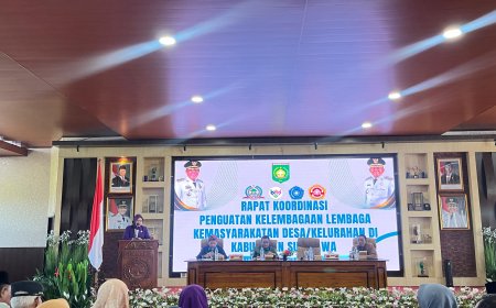 Pemerintah Kabupaten Sumbawa Gelar Rapat Koordinasi Penguatan Kelembagaan Lembaga Kemasyarakatan Desa dan Lembaga Kemasyarakatan Kelurahan Tahun 2026