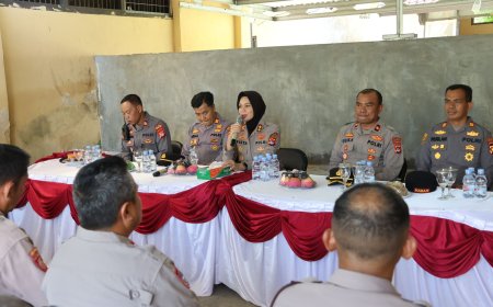 Perkuat Soliditas dan Pelayanan, Kapolres Sumbawa Gelar Kunjungan Kerja ke Polsek Utan, Rhee, dan Sumbawa