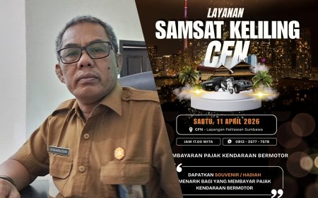 Optimalkan PAD, Kepala Samsat Sumbawa Puji Inovasi Samsat Night Bapenda dan Rencana Drive Thru Alas