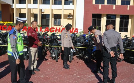 Basmi Polusi Suara, Polres Sumbawa Sita 210 Knalpot Brong Sejak Awal Tahun