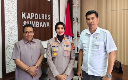 Perkuat Sinergi, Komisi II DPRD Sumbawa Sambangi Polres, Apresiasi Penegakan Hukum hingga Kawal Distribusi LPG
