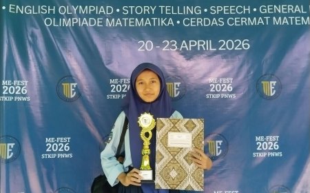 Zifana Kalila Azrhiel, Siswa SMPN 2 Unter Iwes Raih Juara 1 Speech Competition Tingkat Provinsi NTB