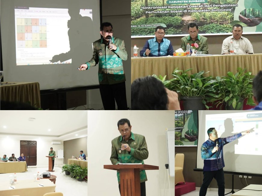 Wujudkan Sumbawa Hijau Lestari, Bupati Jarot Targetkan Kabupaten Sumbawa Jadi Role Model Agroforestri Nasional