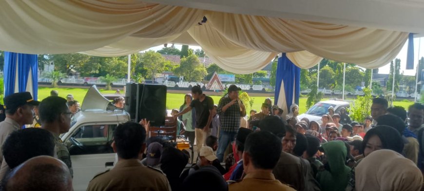 Sengketa Lahan 34 Hektare: Ratusan Warga Desa Mata Geruduk Kantor BPN dan Bupati Sumbawa