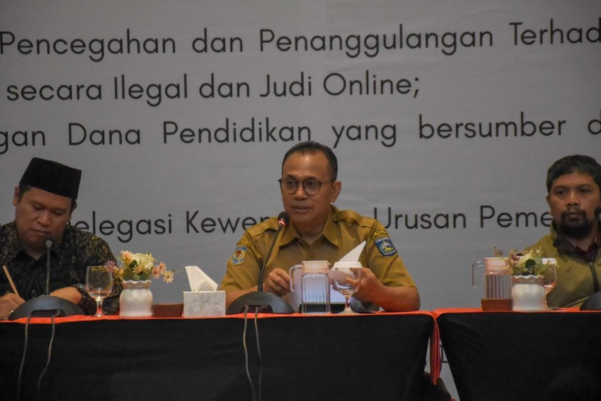 Lindungi Masyarakat dari Maraknya Pinjaman Ilegal dan Judi Online, Pemprov NTB Dorong Percepatan Ranperda