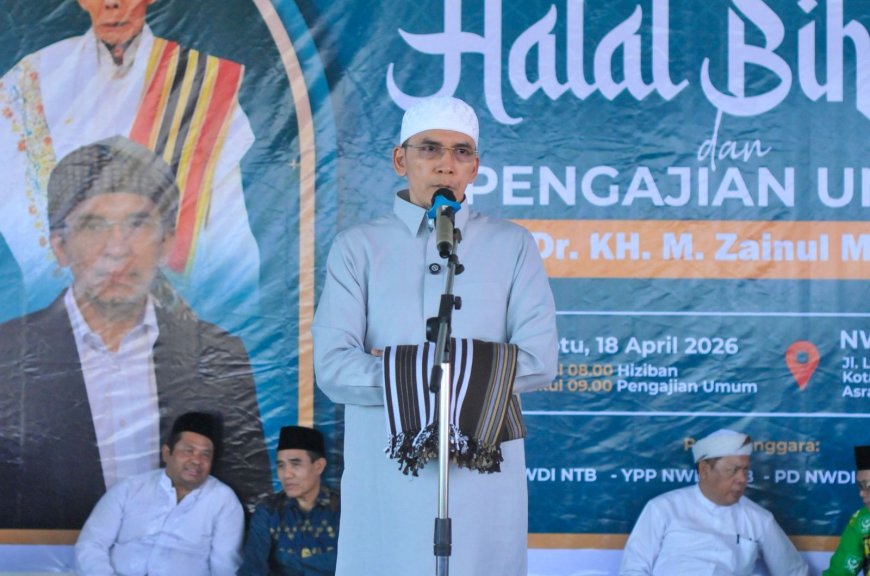 Pemprov NTB Perkuat Sinergi Masyarakat di Halalbihalal NWDI Bersama TGB