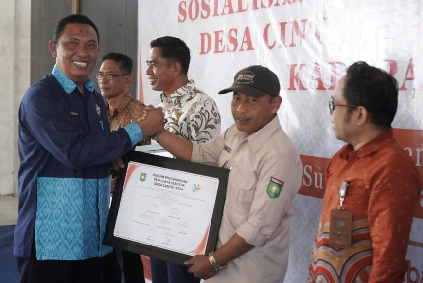 Wujudkan Satu Data Indonesia, Pemkab Sumbawa dan BPS Canangkan Tiga “Desa Cantik” di Moyo Hilir