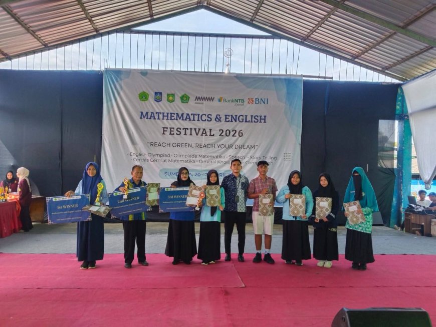 Zifana Kalila Azrhiel, Siswa SMPN 2 Unter Iwes Raih Juara 1 Speech Competition Tingkat Provinsi NTB