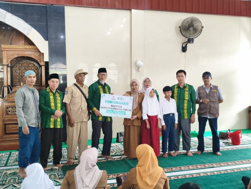 BAZNAS Kabupaten Sumbawa Salurkan Bantuan di Kecamatan Ropang dan Lantung