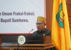 Bapemperda DPRD Sumbawa Sampaikan Jawaban Atas Pendapat Bupati terhadap 6 Raperda Prakarsa 2026