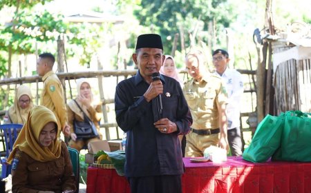 Wujudkan Generasi Unggul, Wabup Sumbawa Resmikan Aksi Konvergensi Stunting dan Pembangunan Jamban Sehat di Brang Biji