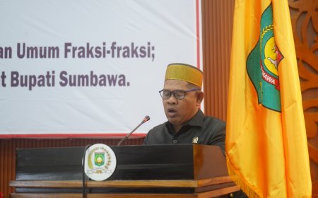 Bapemperda DPRD Sumbawa Sampaikan Jawaban Atas Pendapat Bupati terhadap 6 Raperda Prakarsa 2026