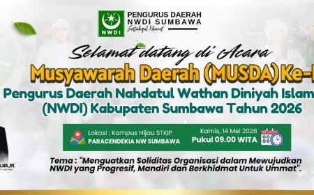 Musda II NWDI Kabupaten Sumbawa Hadirkan Empat Figur Terbaik, Momentum Menentukan Arah Baru Organisasi