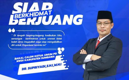Dr. Supriyadi, S.HI., MHI.: Musda II NWDI Kabupaten Sumbawa Siap Digelar