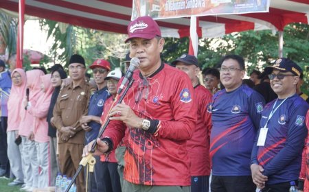 Semangat Pantang Padam! Bupati Sumbawa Buka Rangkaian HUT Damkar ke-107 se-NTB