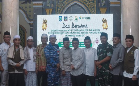 Doa Bersama dan Soft Launching Sekda Berharap, Aplikasi My LPTQ NTB,  Tetap Mutakhir dan Bermanfaat