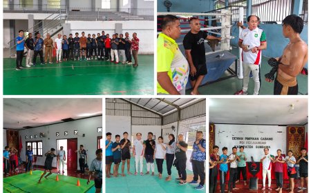 KONI Kabupaten Sumbawa Monitoring dan Evaluasi Atlet TC Persiapan Porprov NTB 2026