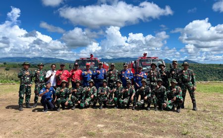 Perkuat Layanan Kebencanaan, Damkartan Sumbawa Gelar Orientasi Dua Mobil Damkar Baru dari Kemenhan